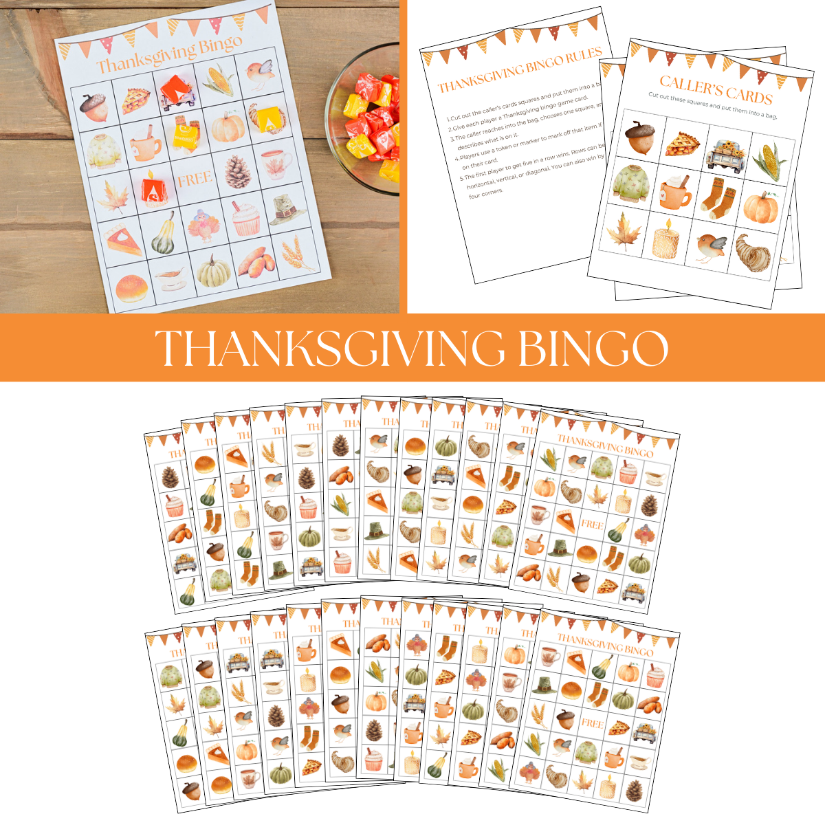 Thanksgiving Bingo