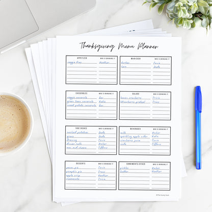 Thanksgiving Planner